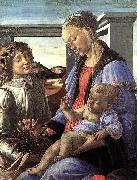 Sandro Botticelli Madonna dell'Eucarestia oil painting artist